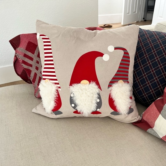 Other - Gnome Christmas holiday pillow case cover